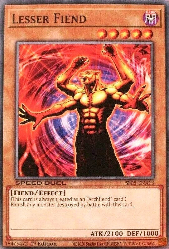 Lesser Fiend (513) (SS05) - YuGiOh Single