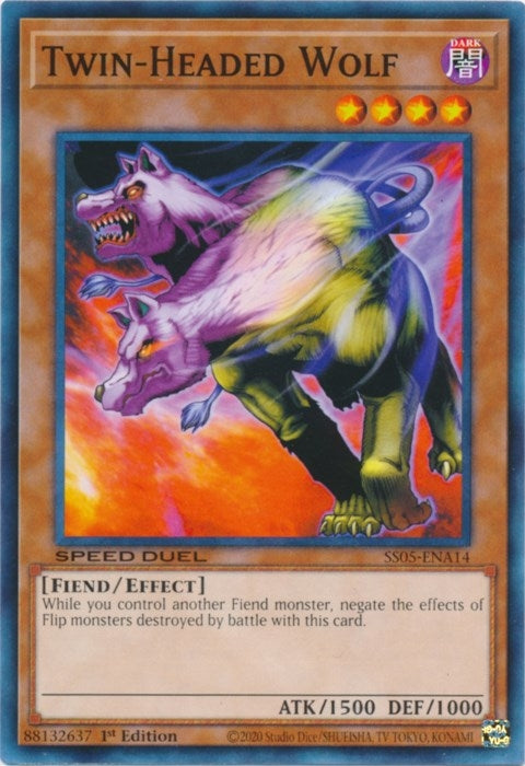 Twin-Headed Wolf (514) (SS05) - YuGiOh Single