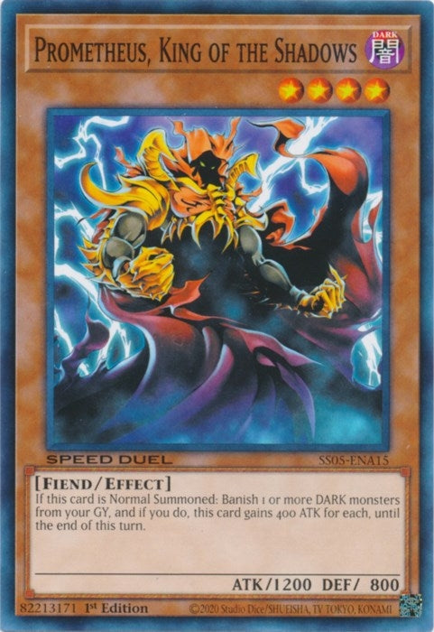 Prometheus King of the Shadows (515) (SS05) - YuGiOh Single