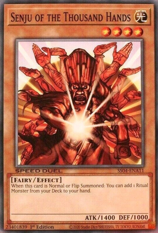 Senju of the Thousand Hands (411) (SS04) - YuGiOh Single