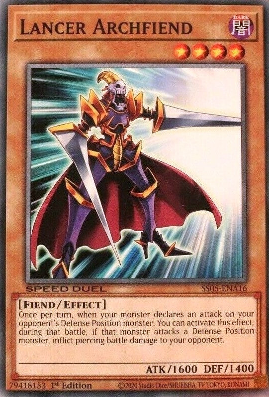 Lancer Archfiend (516) (SS05) - YuGiOh Single