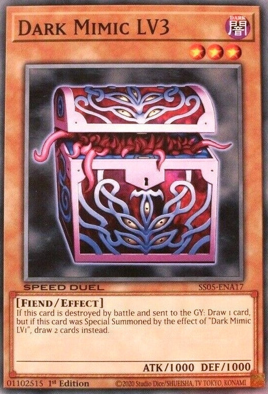 Dark Mimic LV3 (517) (SS05) - YuGiOh Single