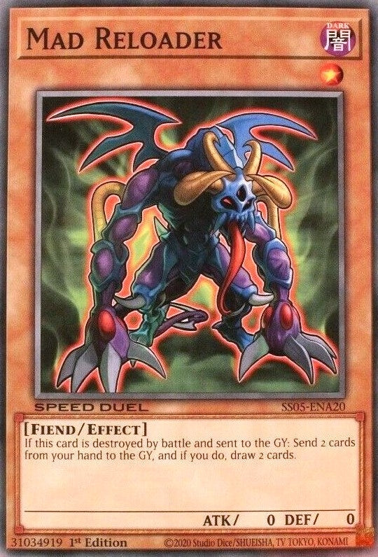 Mad Reloader (520) (SS05) - YuGiOh Single