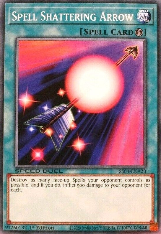 Spell Shattering Arrow (420) (SS04) - YuGiOh Single