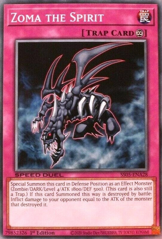 Zoma the Spirit (528) (SS05) - YuGiOh Single