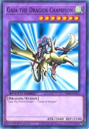 Gaia the Dragon Champion (431) (SS04) - YuGiOh Single