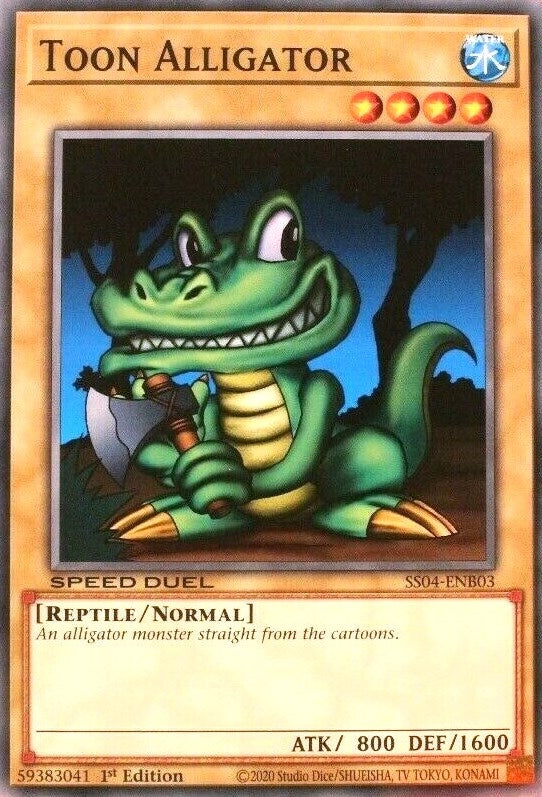 Toon Alligator (403) (SS04) - YuGiOh Single