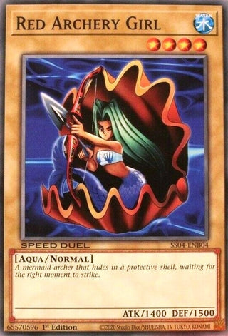 Red Archery Girl (404) (SS04) - YuGiOh Single
