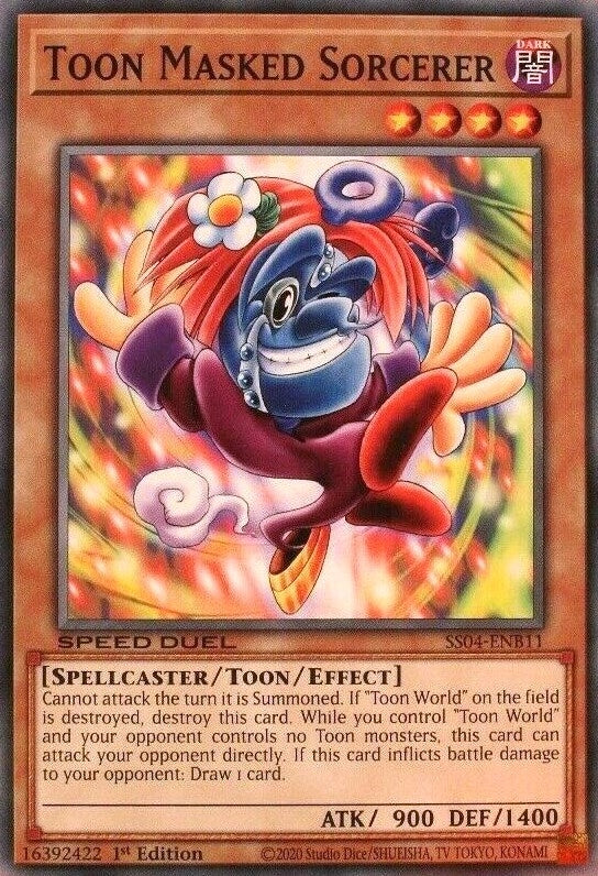 Toon Masked Sorcerer (411) (SS04) - YuGiOh Single