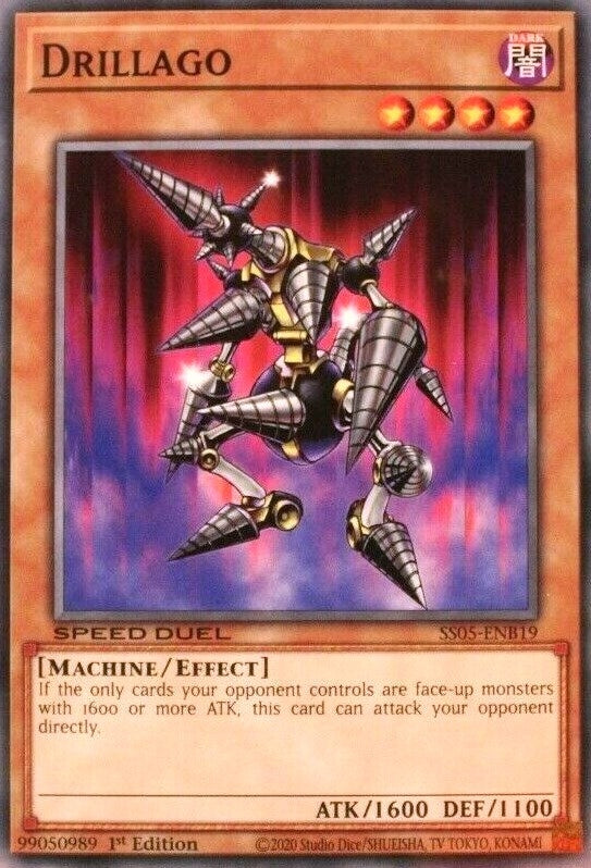 Drillago (519) (SS05) - YuGiOh Single