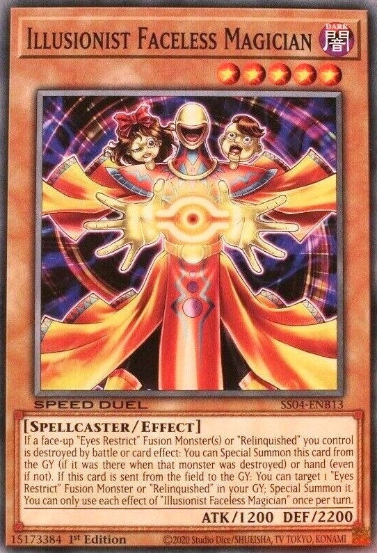 Illusionist Faceless Magician (413) (SS04) - YuGiOh Single