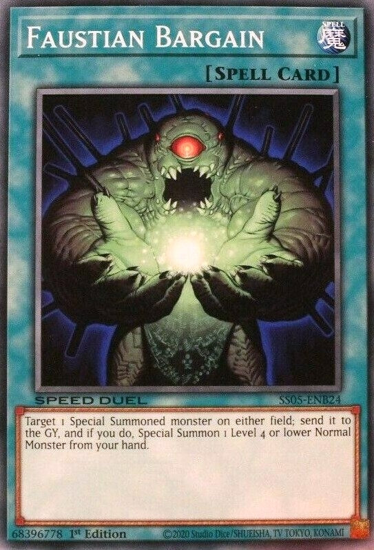 Faustian Bargain (524) (SS05) - YuGiOh Single