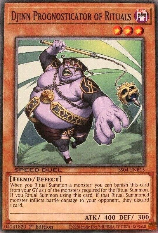 Djinn Prognosticator of Rituals (415) (SS04) - YuGiOh Single