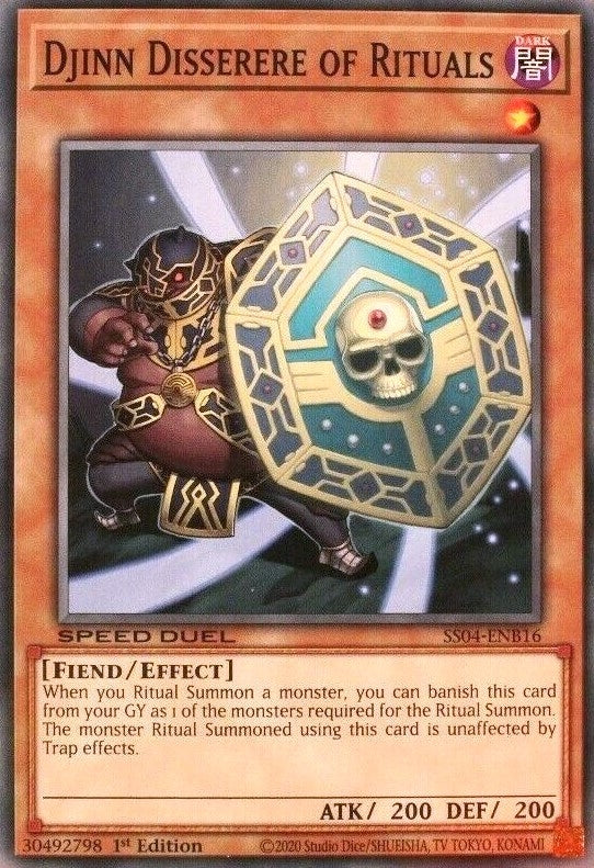 Djinn Disserere of Rituals (416) (SS04) - YuGiOh Single