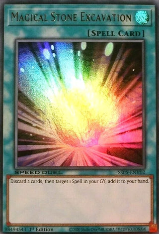 Magical Stone Excavation (502) (SS05) - YuGiOh Single