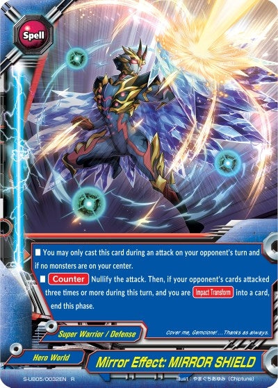 Mirror Effect: MIRROR SHIELD (50032) [S-UB05] - Future Card BuddyFight Single
