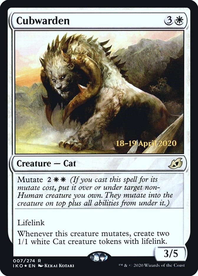 Cubwarden (7) [PRE] - MTG Single