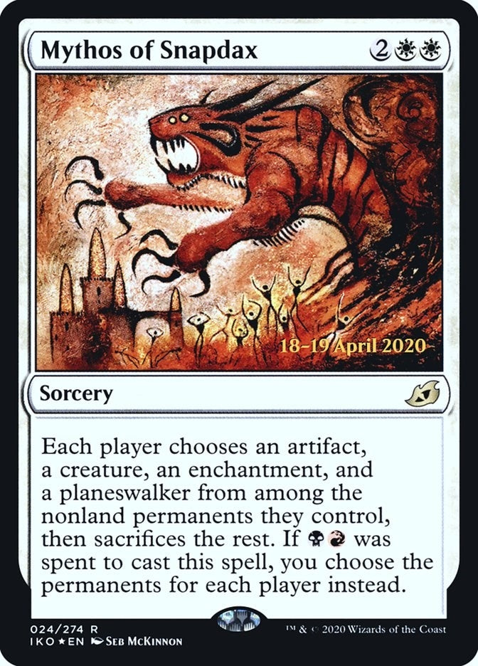 Mythos of Snapdax (24) [PRE] - MTG Single