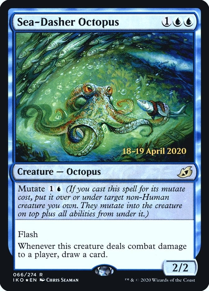 Sea-Dasher Octopus (66) [PRE] - MTG Single