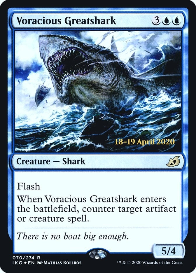 Voracious Greatshark (70) [PRE] - MTG Single