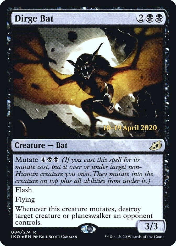 Dirge Bat (84) [PRE] - MTG Single