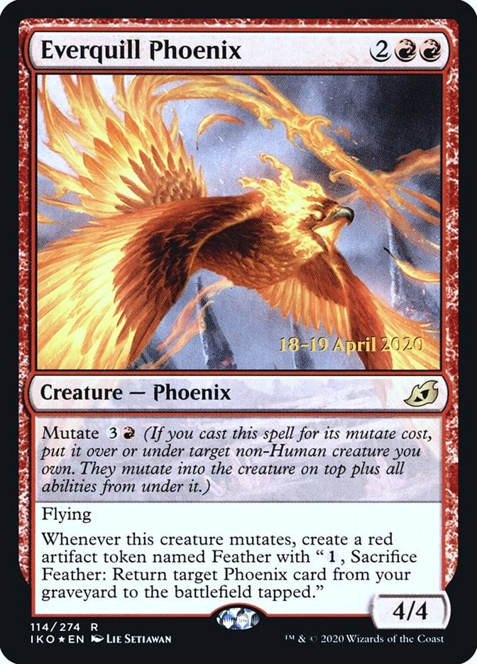 Everquill Phoenix (114) [PRE] - MTG Single