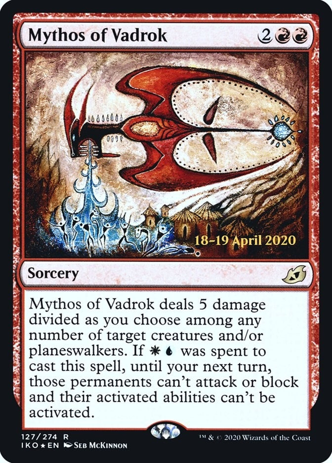 Mythos of Vadrok (127) [PRE] - MTG Single