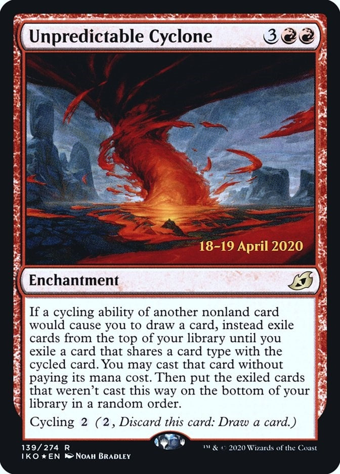 Unpredictable Cyclone (139) [PRE] - MTG Single