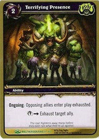 Terrifying Presence - WoW Single