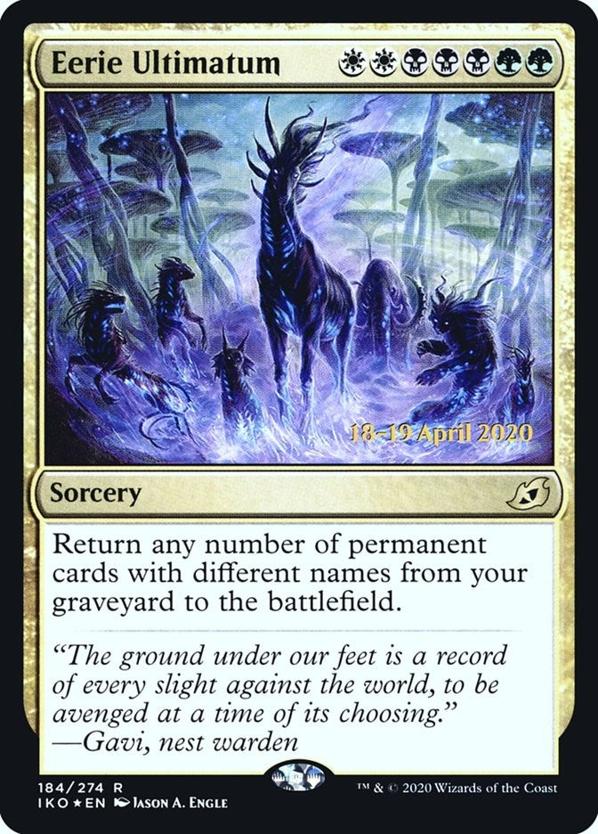 Eerie Ultimatum (184) [PRE] - MTG Single