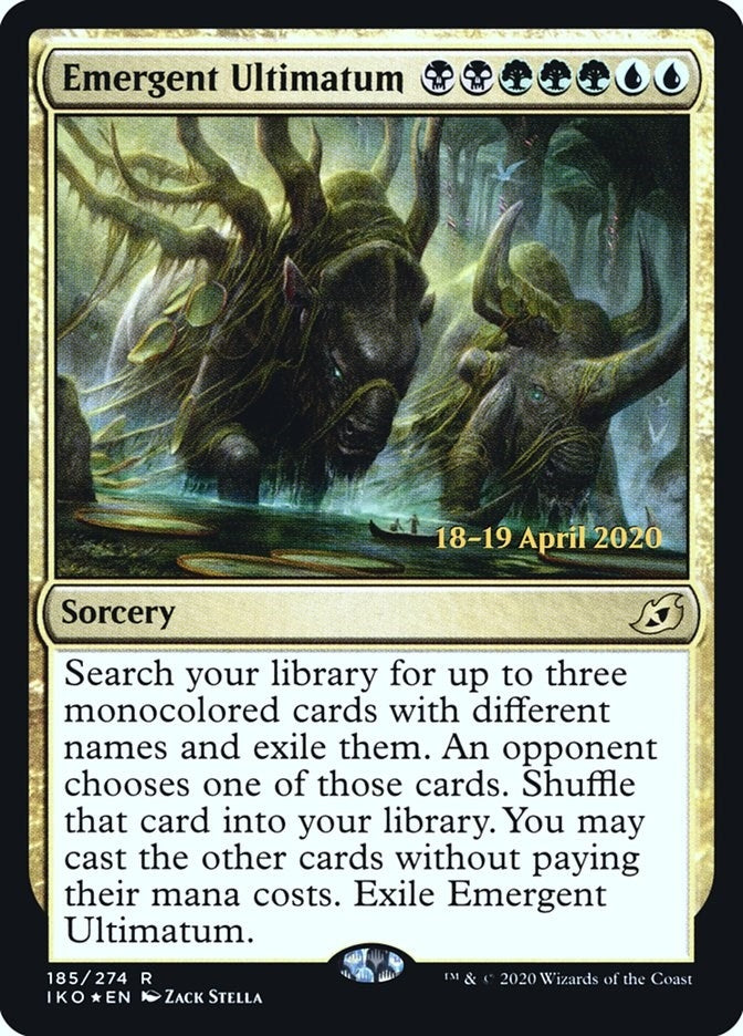 Emergent Ultimatum (185) [PRE] - MTG Single