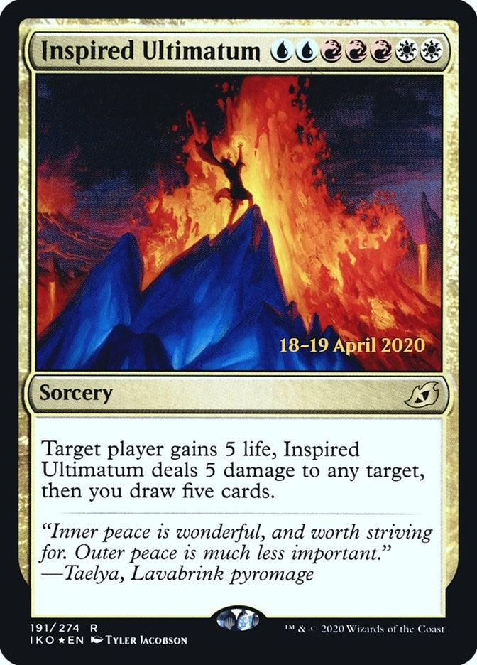 Inspired Ultimatum (191) [PRE] - MTG Single