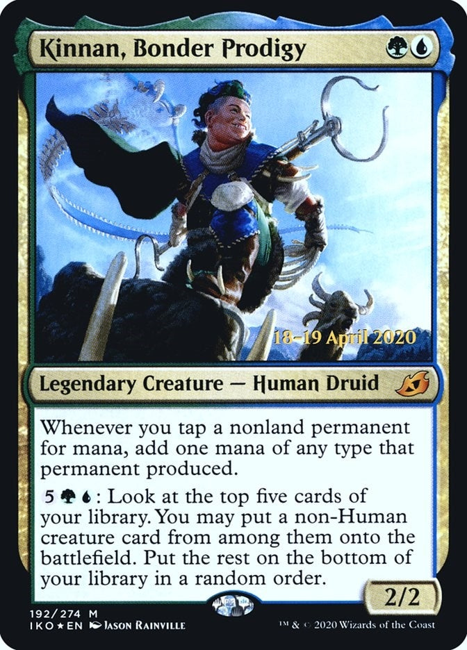 Kinnan Bonder Prodigy (192) [PRE] - MTG Single
