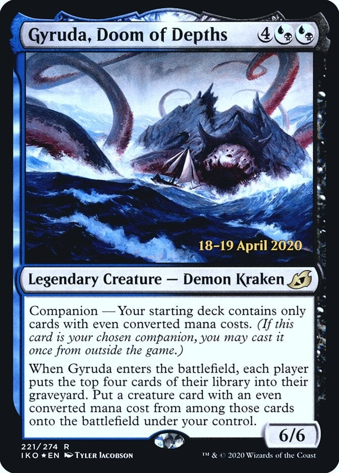 Gyruda Doom of Depths (221) [PRE] - MTG Single