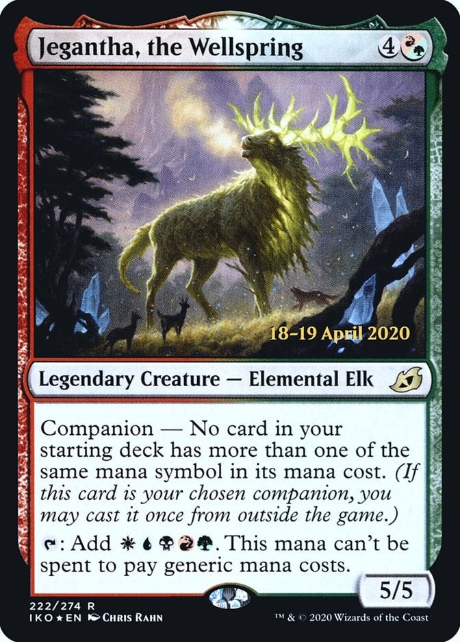 Jegantha the Wellspring (222) [PRE] - MTG Single