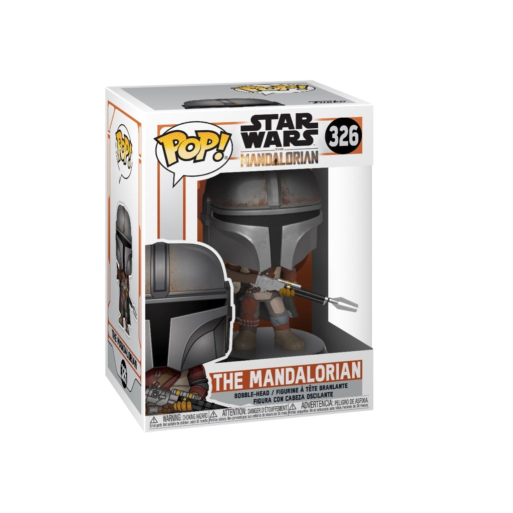 Star Wars The Mandalorian: The Mandalorian (Bobble-Head) (D23 Expo Exclusive) (326) [POP!] - Funko Sealed