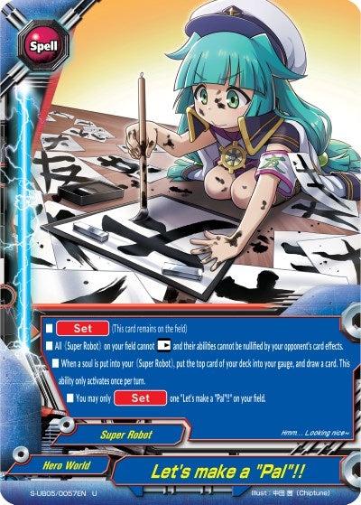 Let’s make a ’Pal’!! (50057) [S-UB05] - Future Card BuddyFight Single