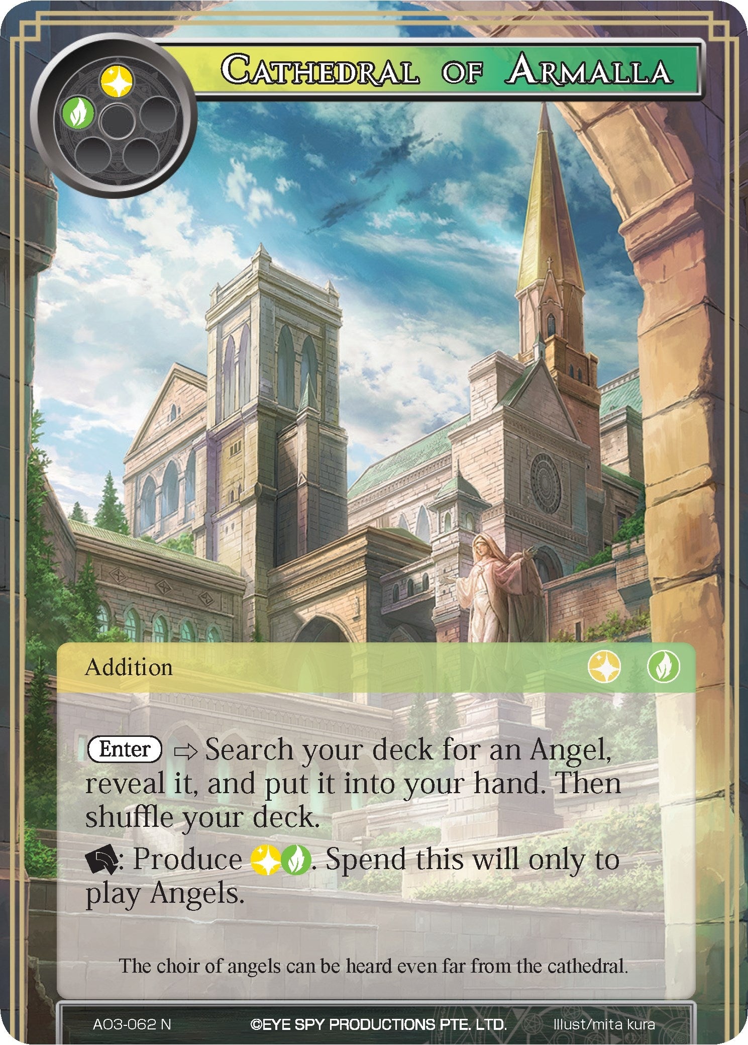 Cathedral of Armalla (3062) [AO3] - Force of Will Single