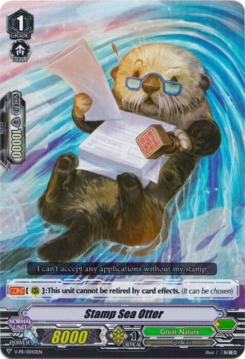 Stamp Sea Otter - V-PR/043EN (43) [VPR] - Cardfight Vanguard Single