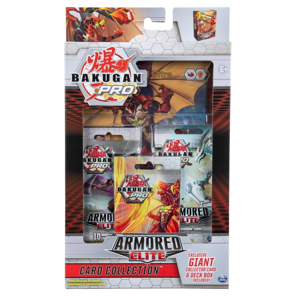 Bakugan: Deluxe Armored Elite Card Collection with Exclusive Jumbo Foil Dragonoid Ultra Collector Card [AV] - Bakugan