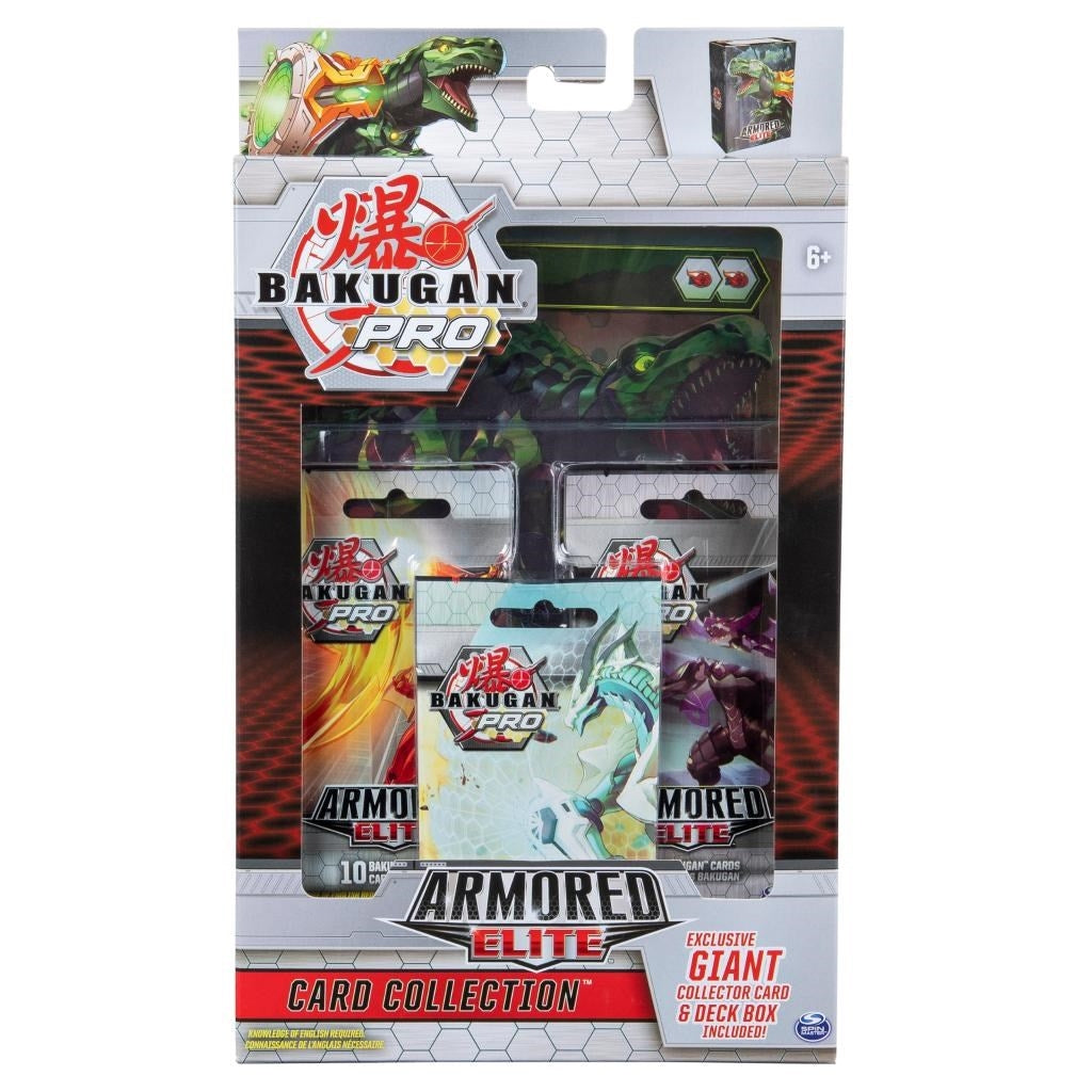 Bakugan: Deluxe Armored Elite Card Collection with Exclusive Jumbo Foil Trox Ultra Collector Card [AV] - Bakugan TCG