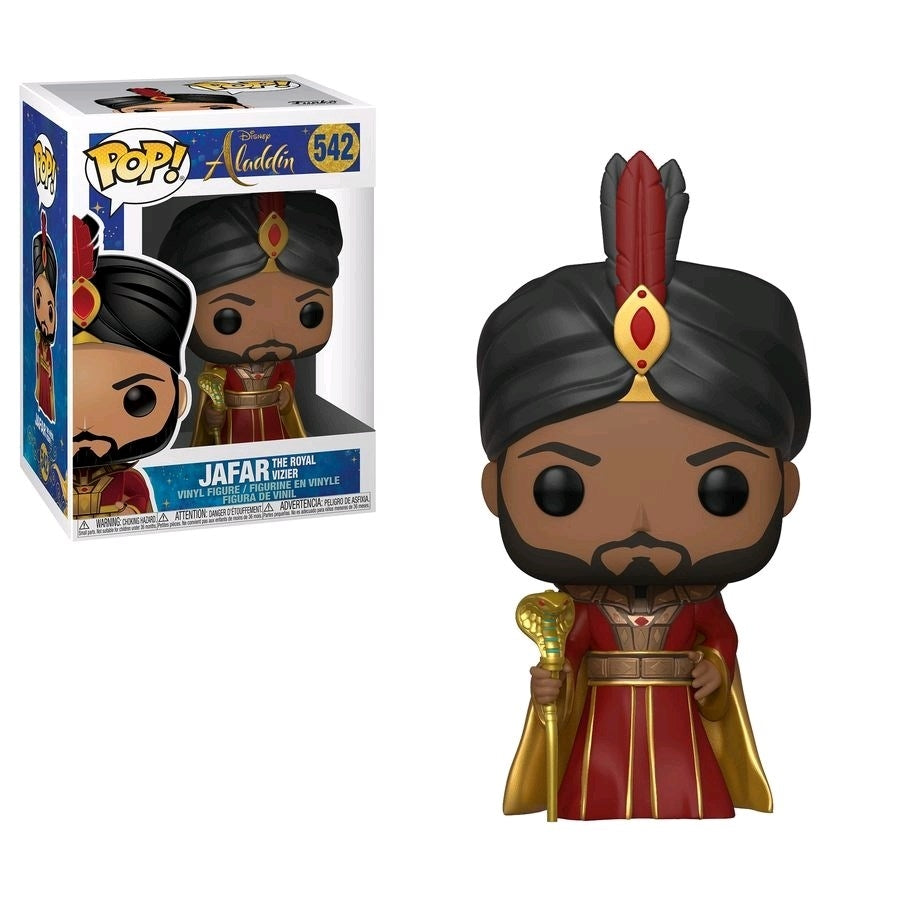 Aladdin: Jafar the Royal Vizier (542) [POP!] - Funko Sealed