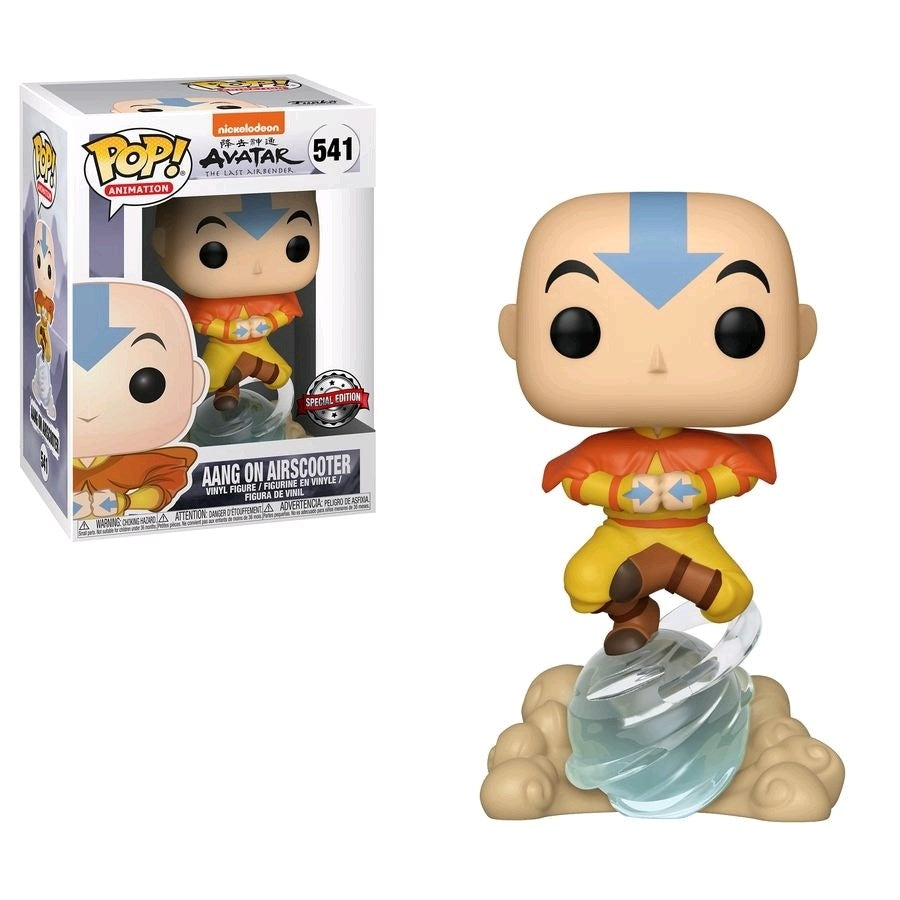 Avatar: the Last Airbender: Aang on Airscooter (Hot Topic Exclusive) (541) [POP!] - Funko Sealed