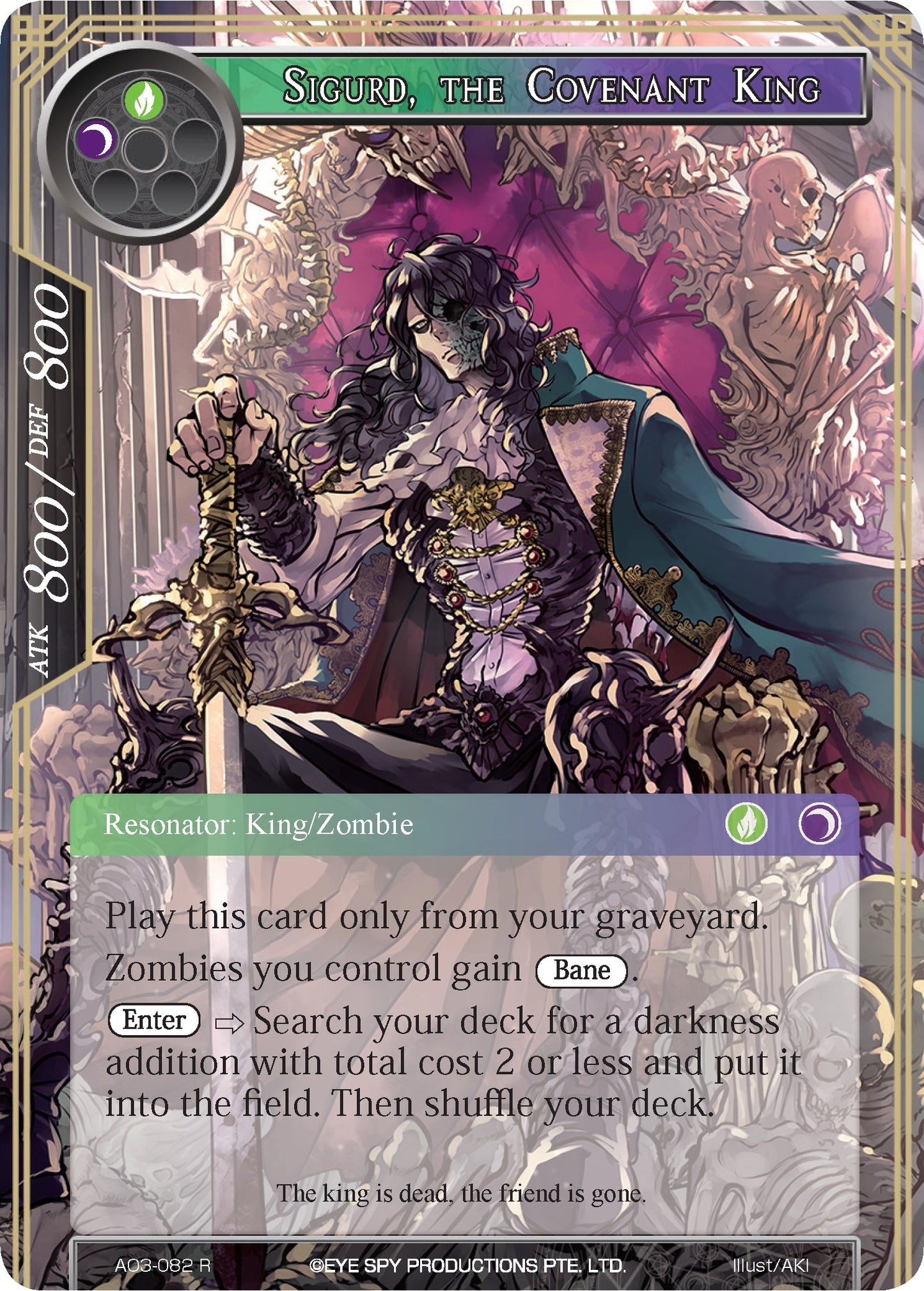 Sigurd the Covenant King (3082) [AO3] - Force of Will Single