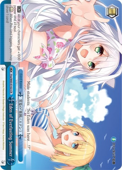 Eden of Everlasting Summer (65102) [Fab/W65] - Weiss Schwarz Single