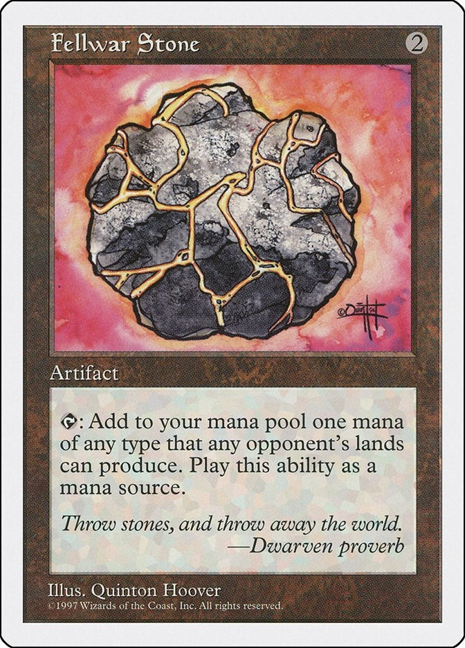 Fellwar Stone (369) [5ED] - MTG Single