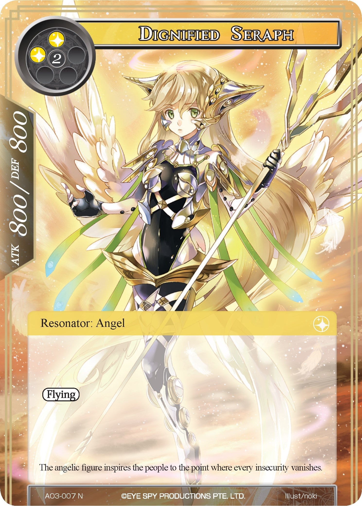 Dignified Seraph (3007) [AO3] - Force of Will Single