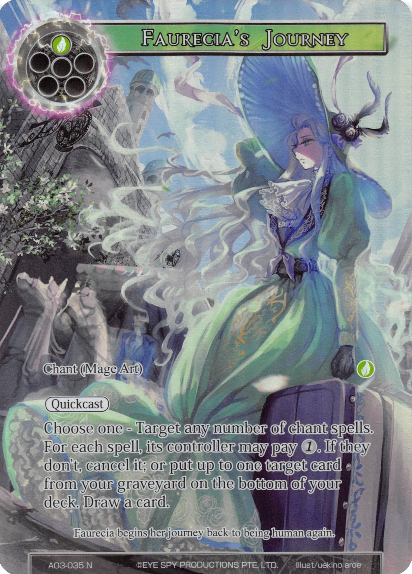 Faurecia’s Journey (Full Art) (3035) [AO3] - Force of Will Single