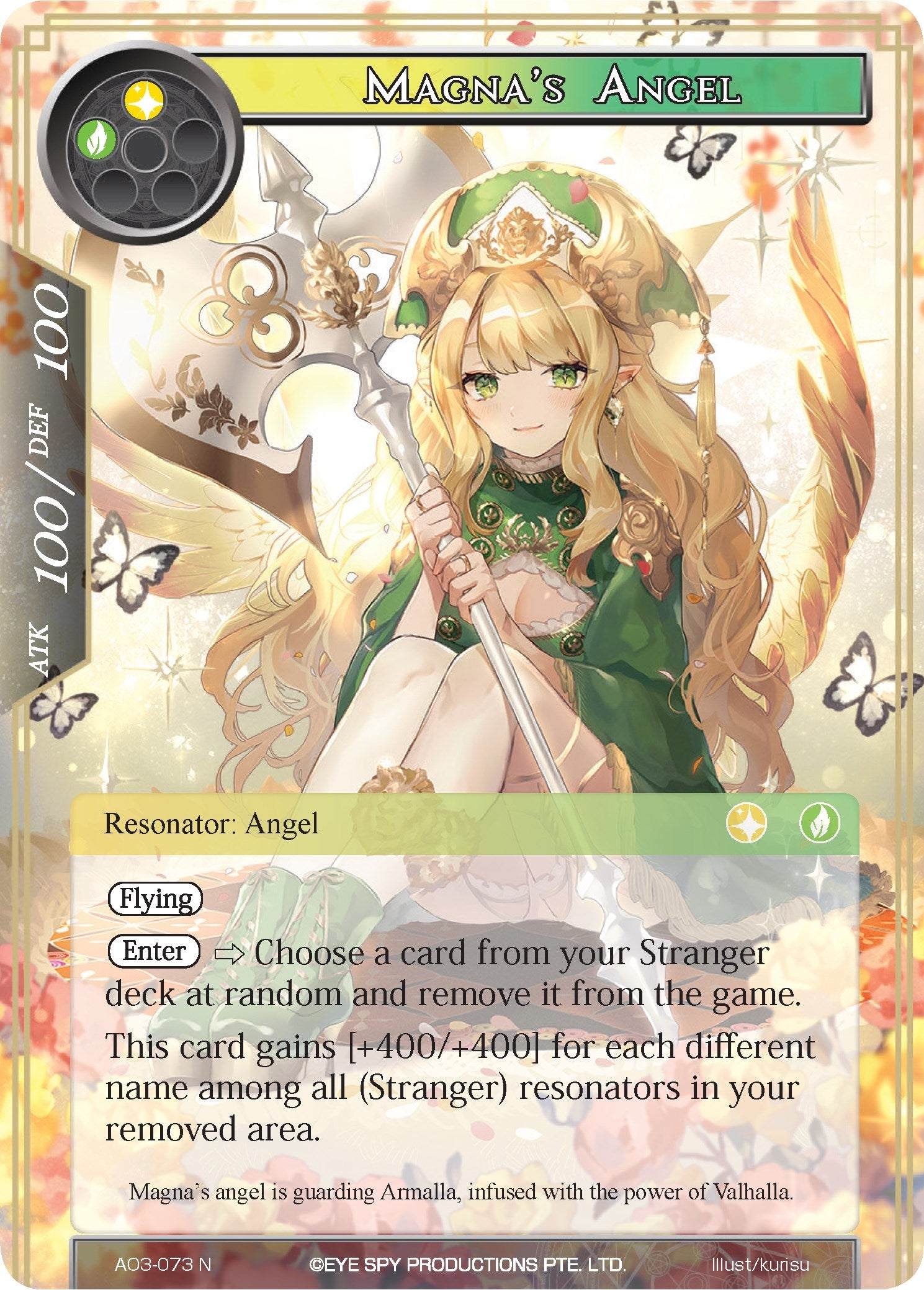 Magna’s Angel (3073) [AO3] - Force of Will Single
