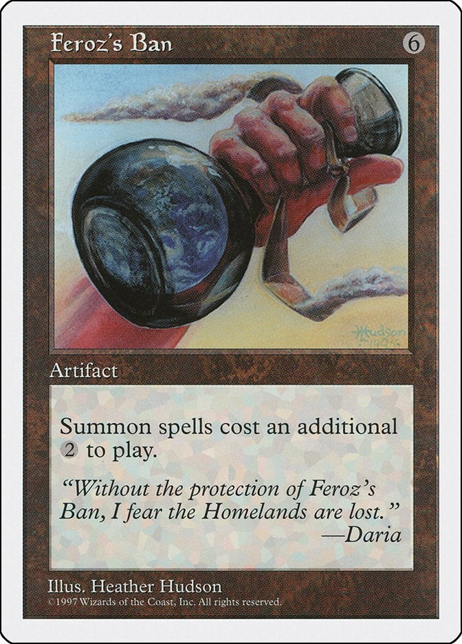 Feroz’s Ban [5ED] - MTG Single